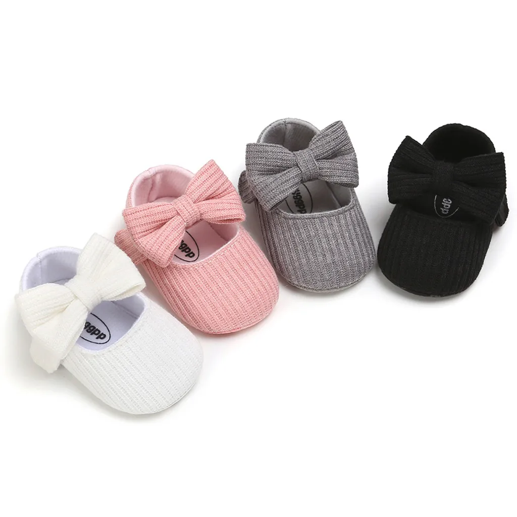 Fashion Baby Boots Infant Newborn Girls Boys Bowknot Shoes First Walkers Shoes Non-slip Soft Prewalkers Footwear Moccasin#p4