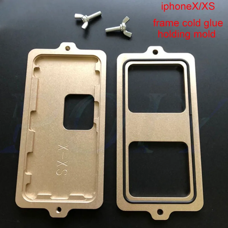 Новая форма для рамки ЖК экрана iphone XS Max рамка стекла крепления холодного клея iPhone