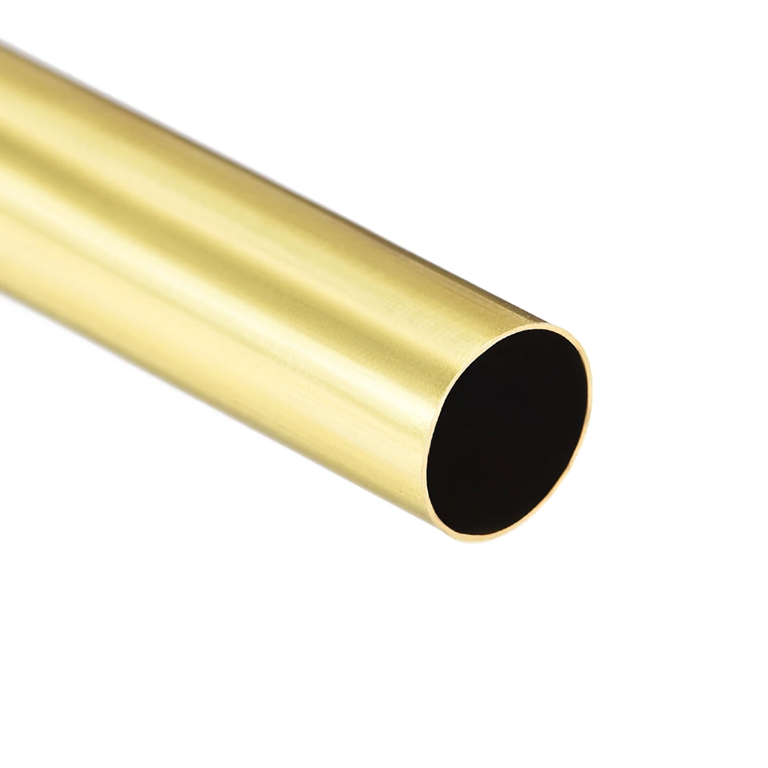 Uxcell латунная круглая труба 300 мм Длина 9 мм Диаметр 0,2 мм толщина стенки бесшовные прямые трубы трубки