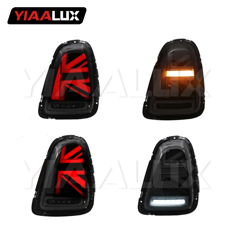 YIAALUX Новое поступление Union Jack светодиодный задний фонарь для BMW MINI R56 Uj Стильные черные красные задние фонари до-2013 года