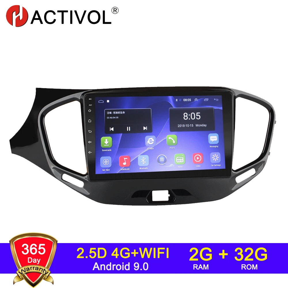 US $162.50 4G WIFI 2G 32G Android 90 2 Din Car Radio For LADA Vesta Cross Sport 20152019 Car Audio Autoradio Android Car Audio Car Stereo