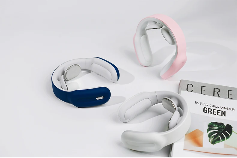 Smart Electric Neck Massager Far Infrared Heating Pain Relief Health