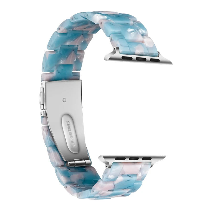 Резиновый ремешок для часов Apple watch браслет для iwatch наручные Каучуковый Ремень аксессуары для часов Ремешок для часов