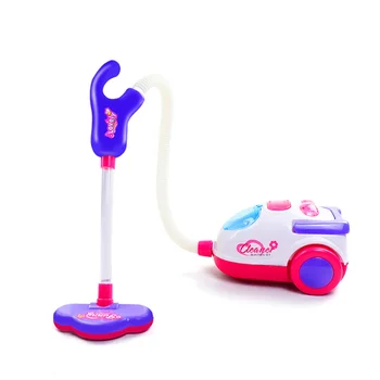 

Realistic ABS Electric Vacuum Cleaner WIth Light Sound Kids Gift Simulation Battery Powered Lightweight Mini Educational Toys