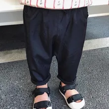 YYC Infants детская одежда для младенцев; летняя одежда bao ku; шаровары для мальчиков; со шнуровкой сзади; брюки с высокой посадкой; тонкие; стильные и освежающие