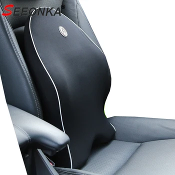 

Comfort Car Seat Lumbar Support Cushion Memory Foam Back Support For Office Chair Ergonomic Auto Vehicle Spinal Pain Pillows