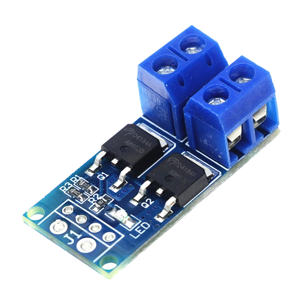 DC 5-36V 15A MOS FET Trigger Switch Drive Module PWM Regulator Control Panel