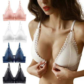 

2020 Women Sexy Lace Bra Adjustment Bras Underwire Sexy Lingeries Female Bras