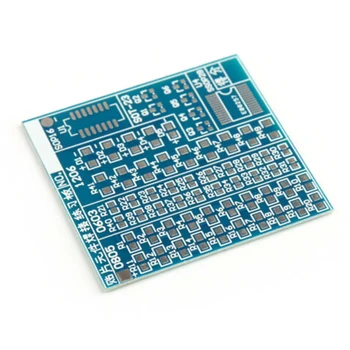 

Durable 5V SMT SMD Component Weld Welding Practice Blue PCB Board Soldering DIY Kit for Electronic Training Tools 5.1x4.9cm