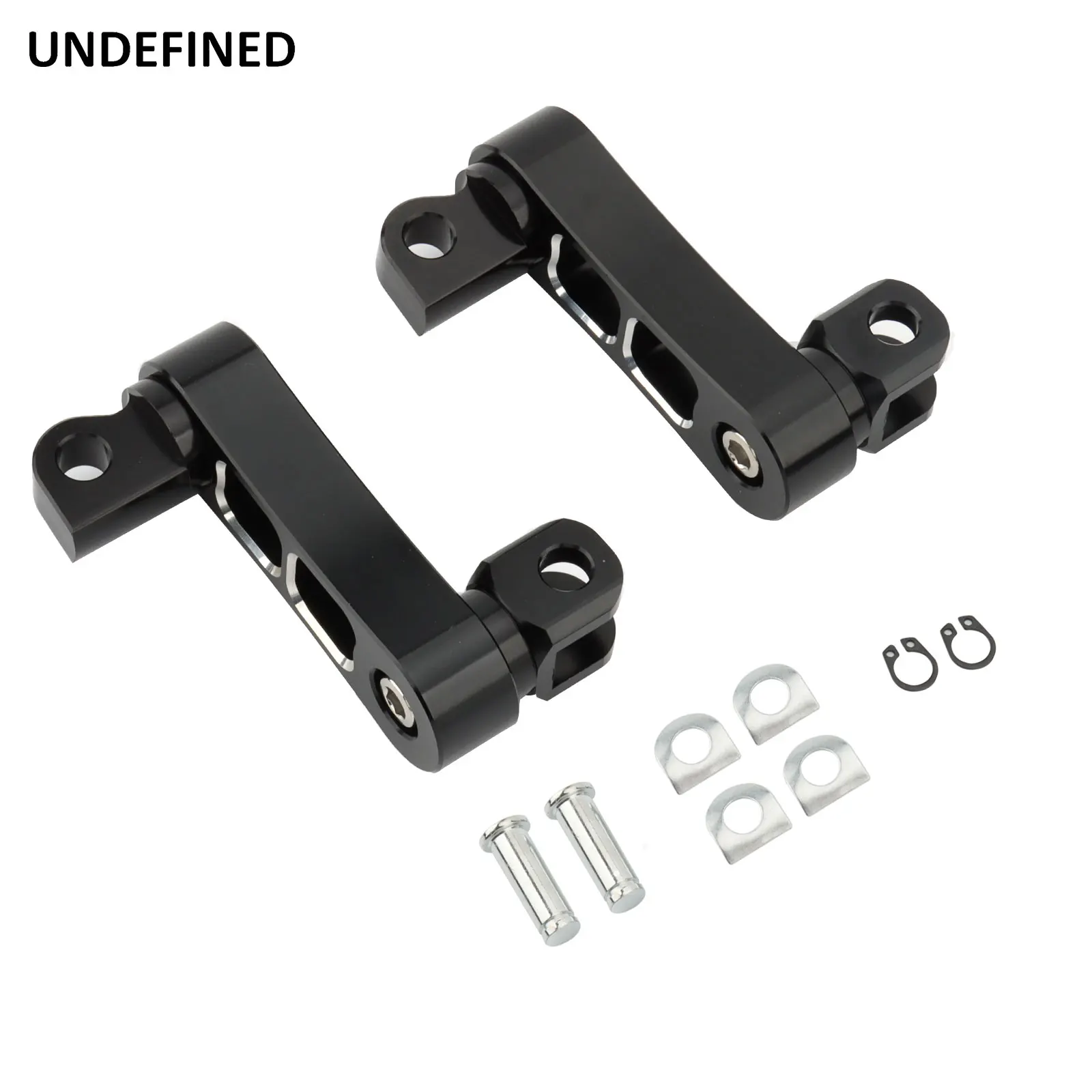 Automotive Chrome Male Mount Foot Peg Extensions for Harley Sportster Softail Dyna Chopper money