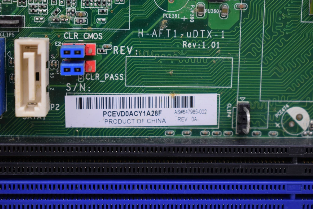 Для hp CQ1130FR 647985-002 бортовой E350 DC ITX материнская плата H-AFT1-UDTX-1