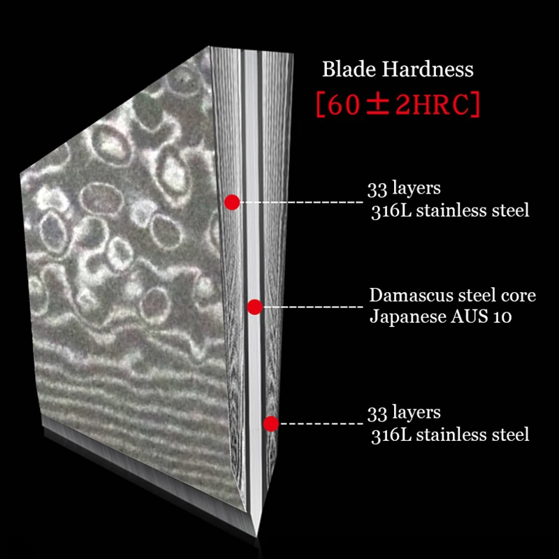 8 Inch Chef Knife Japanese Damascus Steel Kitchen Knives Handmade Cleaver G10 Handle Santoku Utility Paring Boning Cooking Tool chef knife