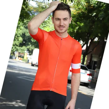 

Men's Short Sleeve Top Summer Mountain Bike Road Bike Cycling Equipment Sweat Wicking Cycling Jersey Bike Jersey