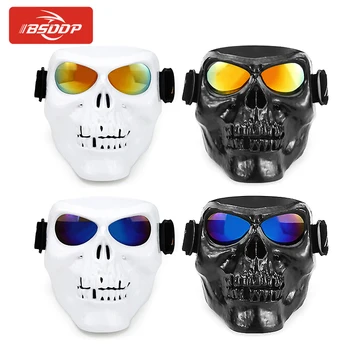 

Skull Multi Intball CS Face Mask Ski Bike Motorcycle Outdoor Sports Wear shield mask for Piaggio Ducati Yamaha kawasaki Honda