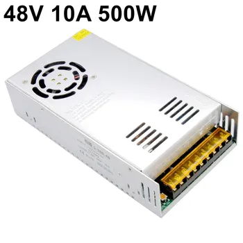 

48V 10A 500W Switching Power Supply Driver 110V 220V AC to DC Regulated Transformer for Stepping Motor Engraving Machine