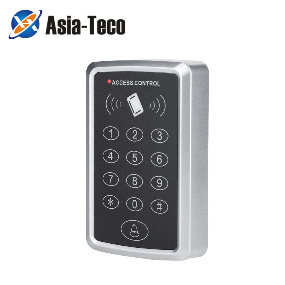 

125KHz RFID Access Control Keypad Machine Outdoor Rainproof Cover EM Card Reader For Door Access Control System Lock