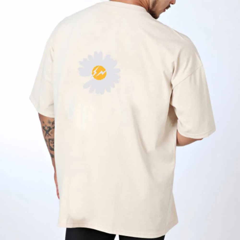

2020 New Summer Muscle Fitness Short Sleeve Pure Cotton Loose Large Size Sports T-Shirt Men's Fashion Comfortable Top