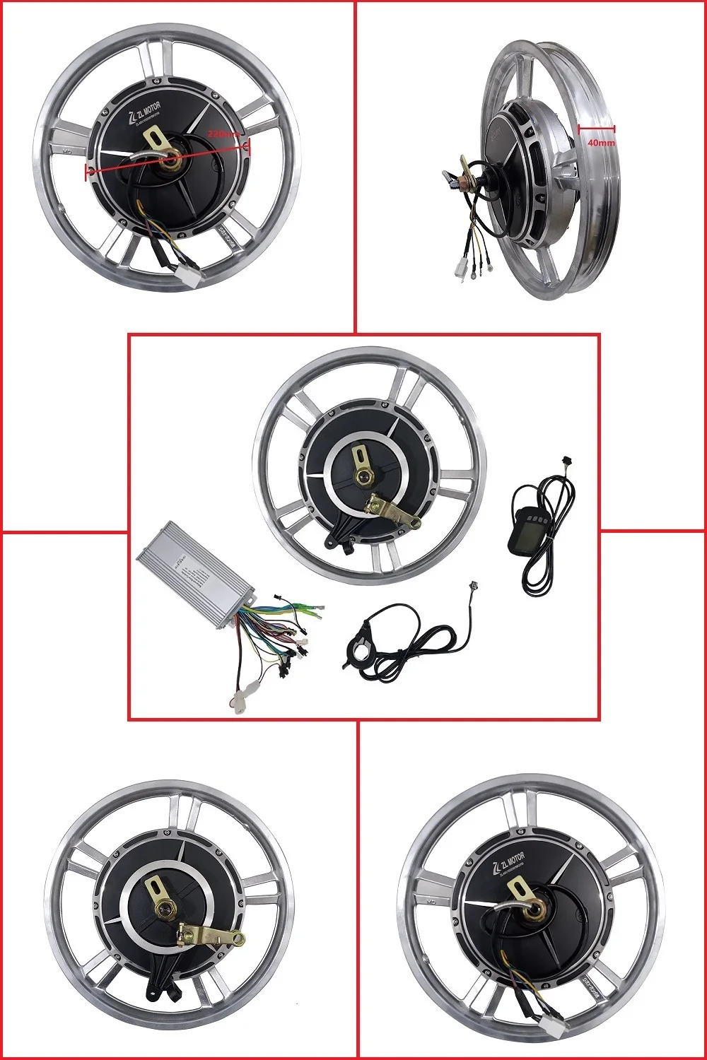 10-inch-Hub48V1000W-Brushless-Gearless-Motor-Kit-Electric-Bicycle-Motor-Bicicleta-Electrica-60KM-H-Wheel-Forward