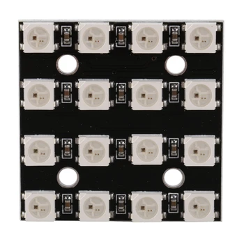 

WS2812B 4x4 16-Bit Full Color 5050 RGB LED Lamp Panel Light for Arduino