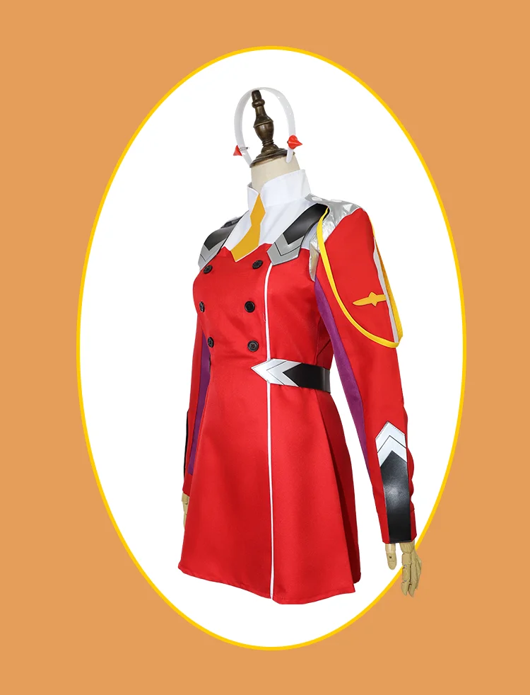 Gvavaya Anime Cosplay DARLING in the FRANXX Zero Two 02 Cosplay Costum