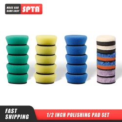 SPTA – Machine à polir sans fil 12V, 1 pouce (30mm) / 2 pouces (50mm), polisseuse à double action pour voiture 