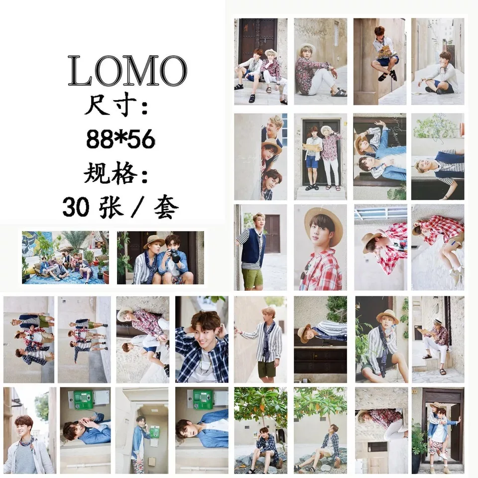 Южнокорейские группы K-POP Bangtan мальчики плакат любовь себя карта душа Persona плакат фото карты HD фотокарты наклейки на стену