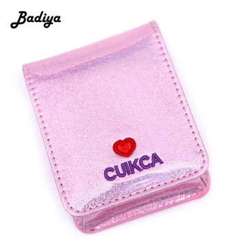 

Cute Cosmetic Bag Women's Creative Love Portable Laser Embroidered Lipstick Bag for Travel Lady Organizer Toiletry Makeup Bags