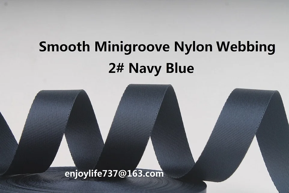 25/32/шириной 38 мм; цвет черный, темно-синий, кофейный, темно-серый серовато-белый хаки фуксия фиолетовый гладкая minigroove узор нейлоновая сетчатая лента - Цвет: 2 Navy blue