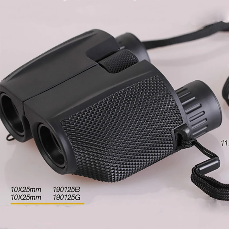10X25 Portable Binoculars Outdoor Hunting Waterproof Telescope HD Professional Optical Sports Eyepiece Concert Travel Telescope