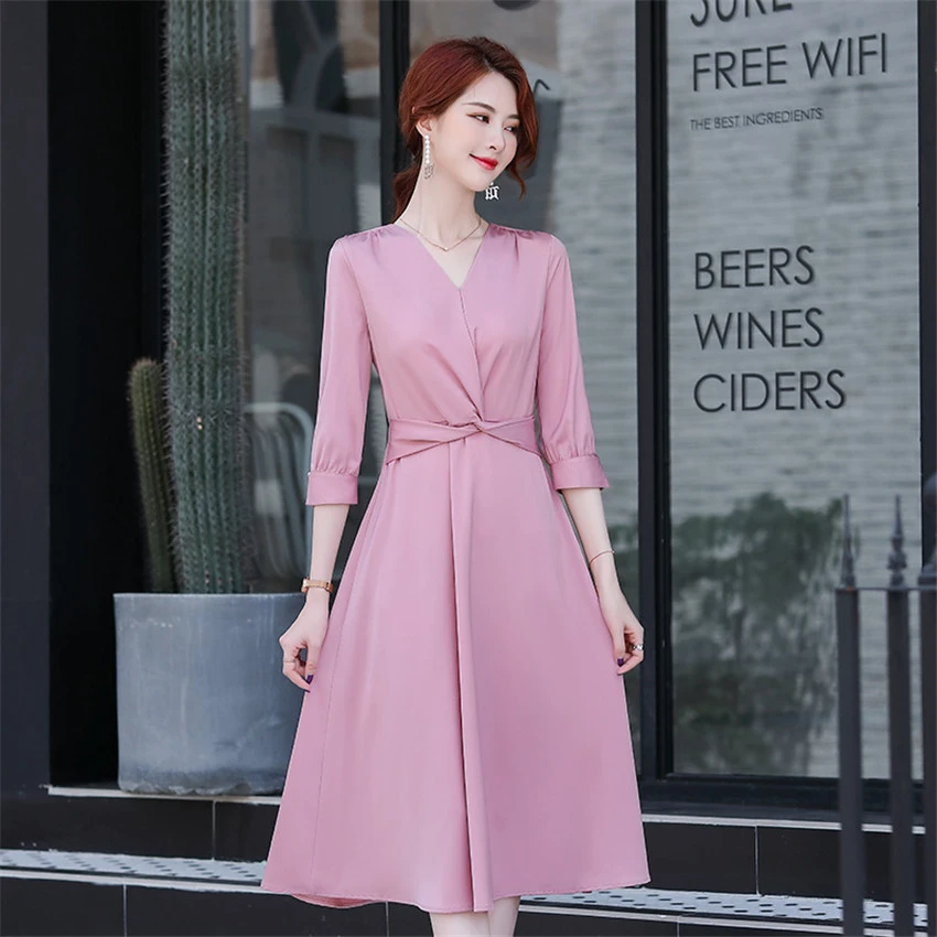 mid length womens dress