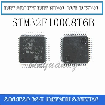 

20PCS/LOT STM32F100C8T6B 32F100 C8T6B microcontroller LQFP-48