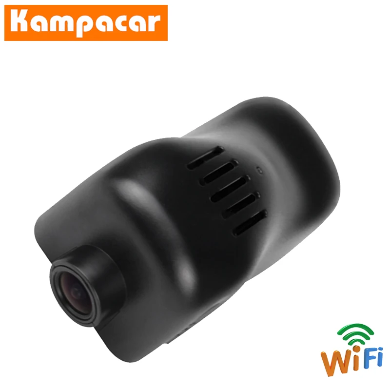 Kampacar Автомобильный видеорегистратор Wifi DVR Dash камера s для Volkswagen Tuareg двойной видеорегистратор камера Авто видеорегистраторы