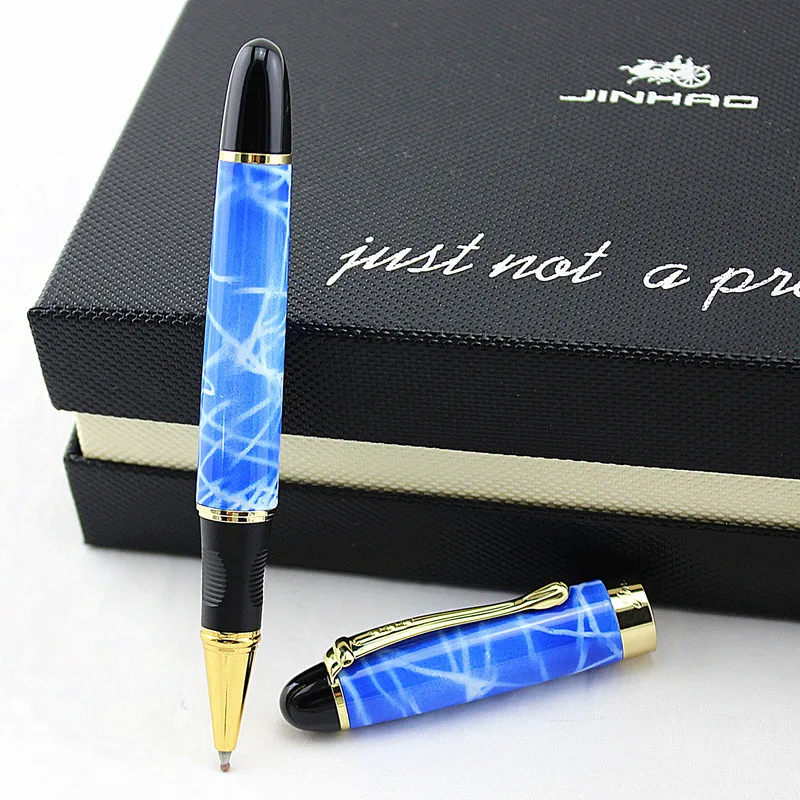 Шариковая ручка Jinhao 450 полностью металлическая с золотым зажимом роскошная X450 0 7