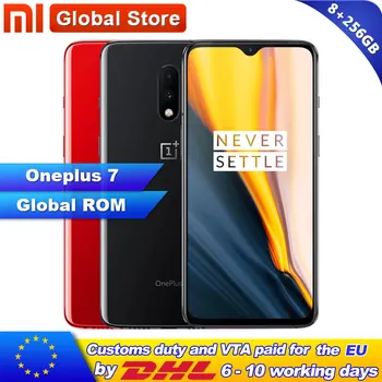 

Global ROM Oneplus 7 8GB 256GB Smartphone Snapdragon 855 Octa Core 6.41" AMOLED 48MP+16MP Dual Cameras NFC 3700mAh Mobile Phone