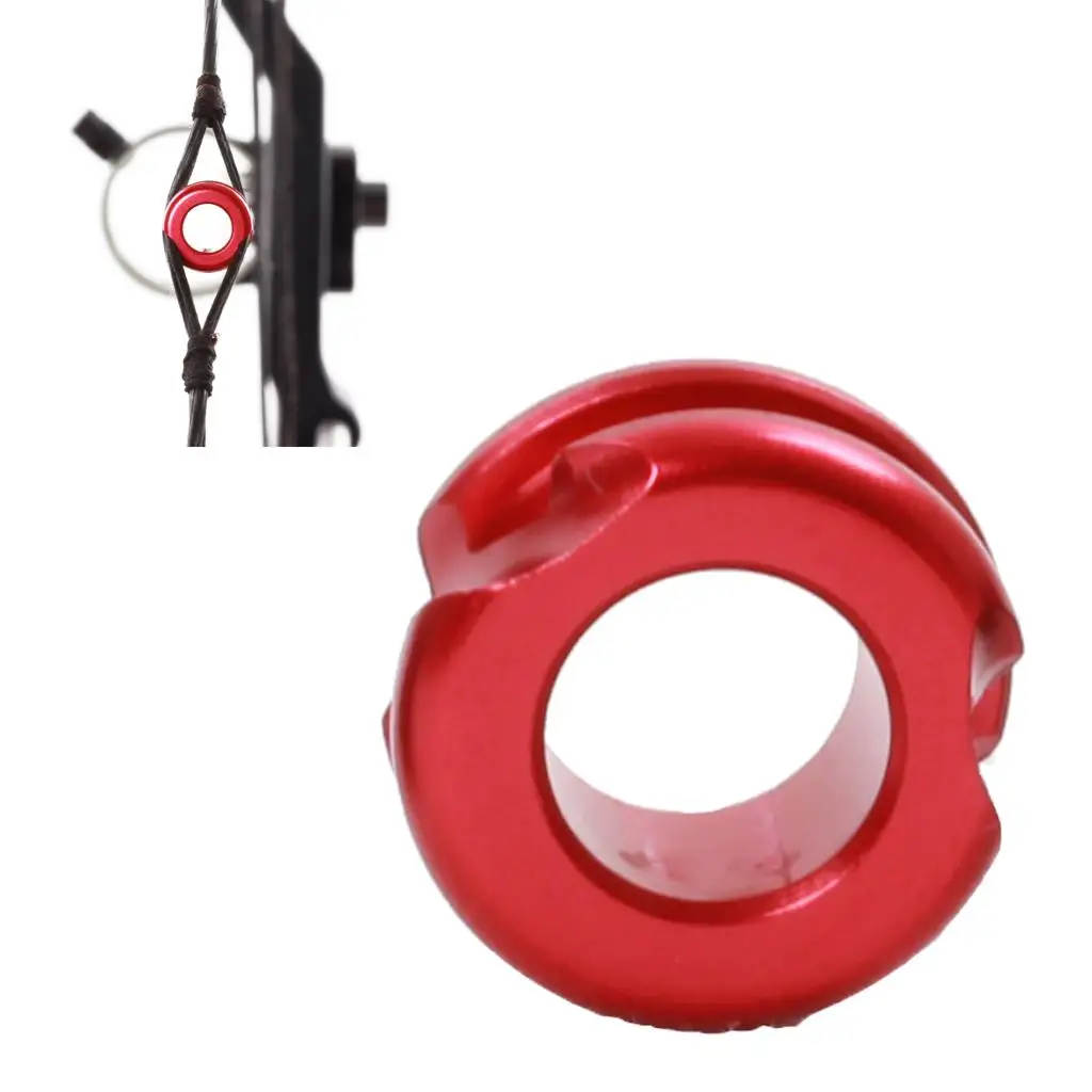 Archery Compound Bow Peep Sight Self Aligning Micro Kit Aiming Insert 3/16''Hole Alloy Peep Aperture Shooting Hunting Bow Access