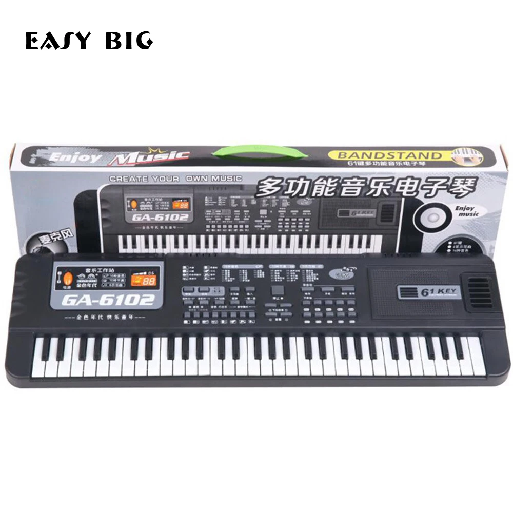 37-Key Digital Key Board Musical Instruments with Microphone Set for Kids Toy Beginner Music Enthusiast Music Equipment Supplies Jarchii Electric Piano Keyboard 