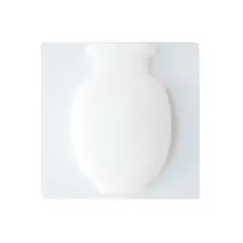 Волшебная стеклянная наклейка в виде вазы Волшебная силиконовая наклейка в виде вазы декоративная наклейка в виде вазы