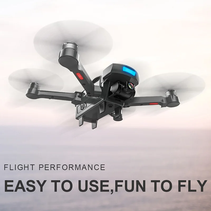 Abkt-дрон Квадрокоптер с 1080P Hd Wifi Gps 5Mp камера бесщеточный мотор Rc вертолет авто Rc дроны