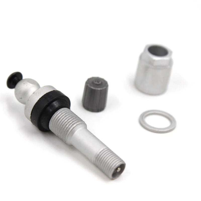 4 шт. TPMS шин клапан для общего железа сталь мат бескамерный клапан для шин Датчик давления ремонтный комплект