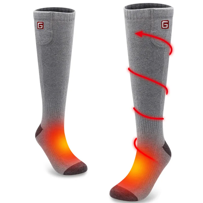 Зимние дышащие эластичные утолщенные хлопковые носки для спорта на открытом