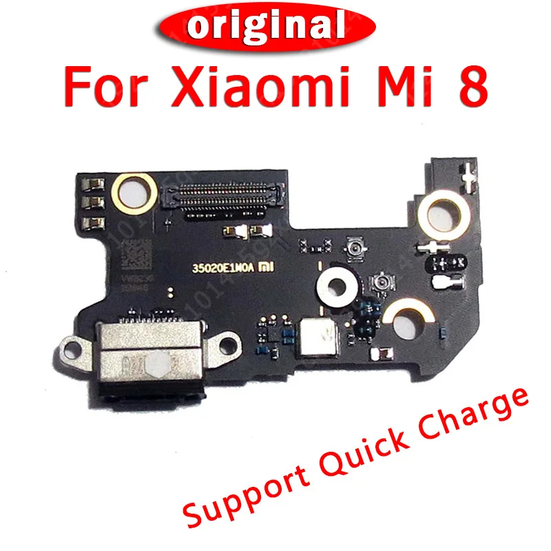 Зарядный порт для xiaomi mi8 запчасти пластина usb разъем зарядная плата mi 8