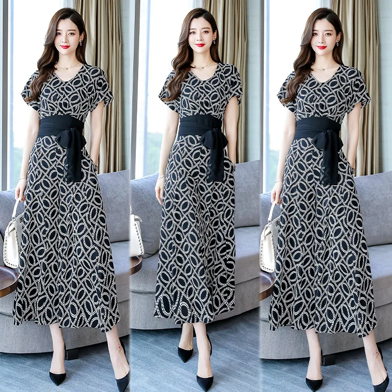 

Pattern Printed 2019 Summer New Style Casual Comfortable Simple Set