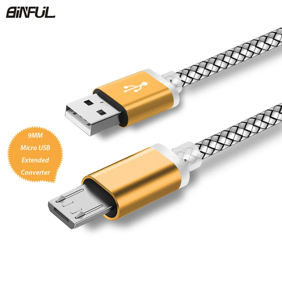 0 25 м/1 м/2 м/3 м 9 мм Длинный Micro USB разъем зарядный кабель для Blackview BV6000 Oukitel K10000 Pro HOMTOM