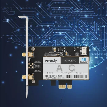 

Wireless 1 * Network Card 2 * Antennas PCIEX1 X8 X16 Universal 2.4/5G Brand new