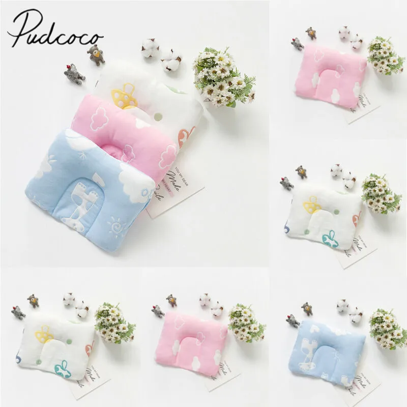 

2019 Baby Bedding Accessories Baby Memory Pillow Newborn Foam Positioner Prevent Flat Head Anti Roll Infant U Shaper Pillows