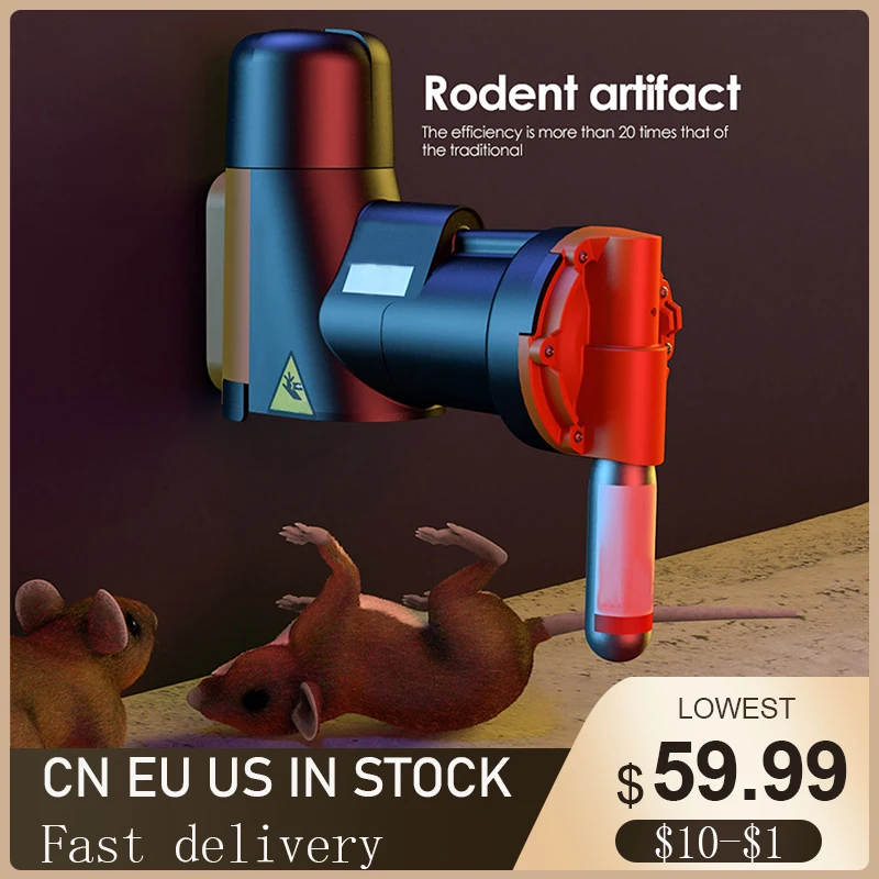 Multicatch Trap Machine Rat Trap Kit Automatic Smart Mouse Co2