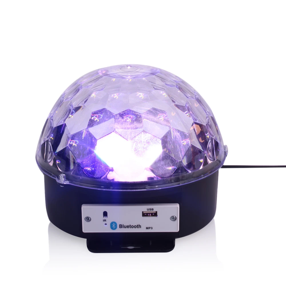 Loudspeaker LED Music Light Disco Party Dj Equipment Smart LED Stage Light Laser Bluetooth 4.0 Colorful Projector