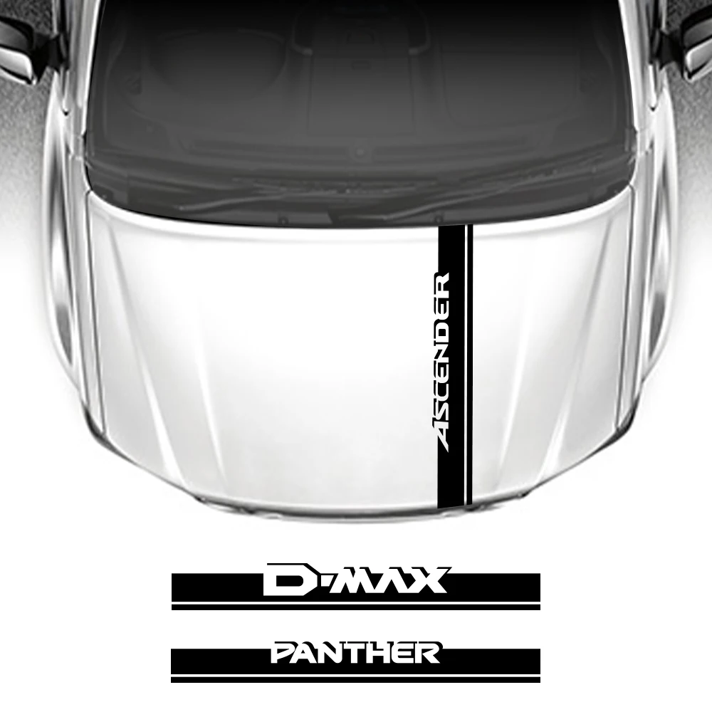 Наклейка на капот автомобиля для Isuzu пантера ASCENDER D-MAX S X авто тюнинг аксессуары