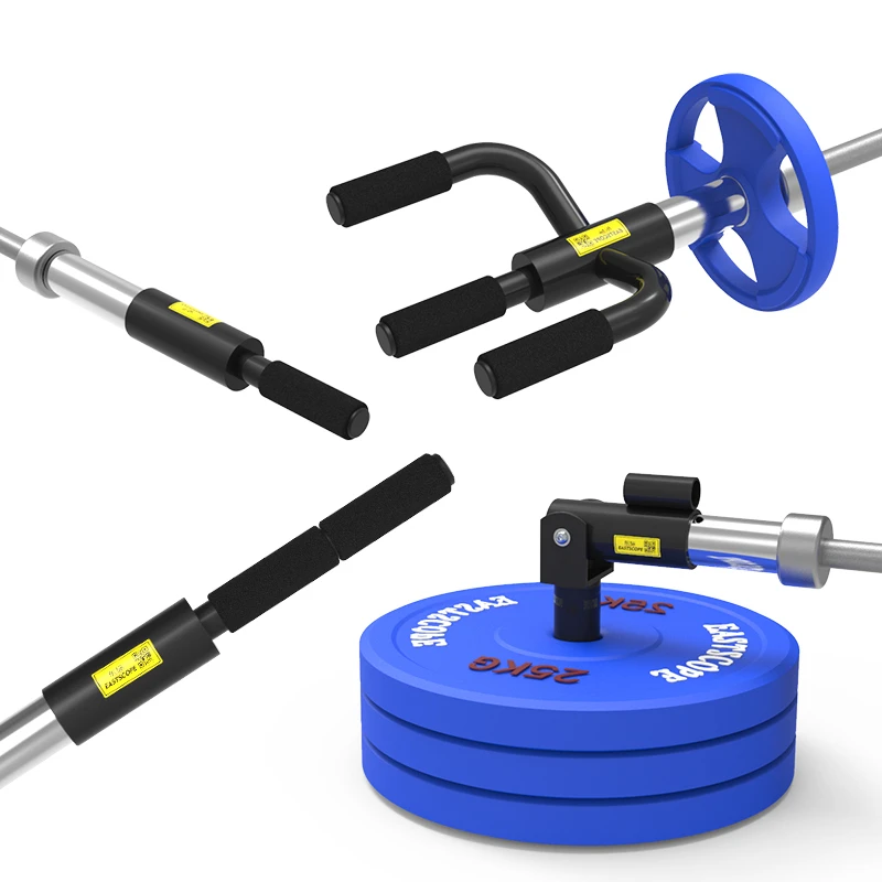 Palestra Per Il Fitness A Casa Bilanciere Attacco T-Bar V-Bar Maniglia Forza Di Base Trainer Bilanciere Asta Inserto Fila Piastra Attrezzature F1117