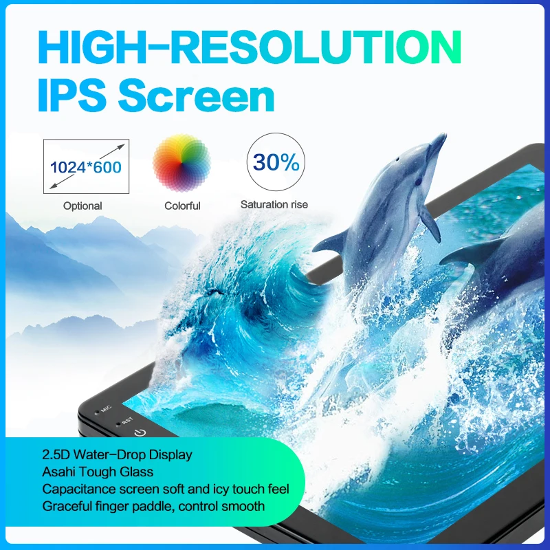 Cheap for Toyota highlander 2015 GPS Navigator DSP Vehicle 10.2" IPS TDA7850 Car 1 Din Android 9.0 Radio Multimedia Player Stereo PC 5